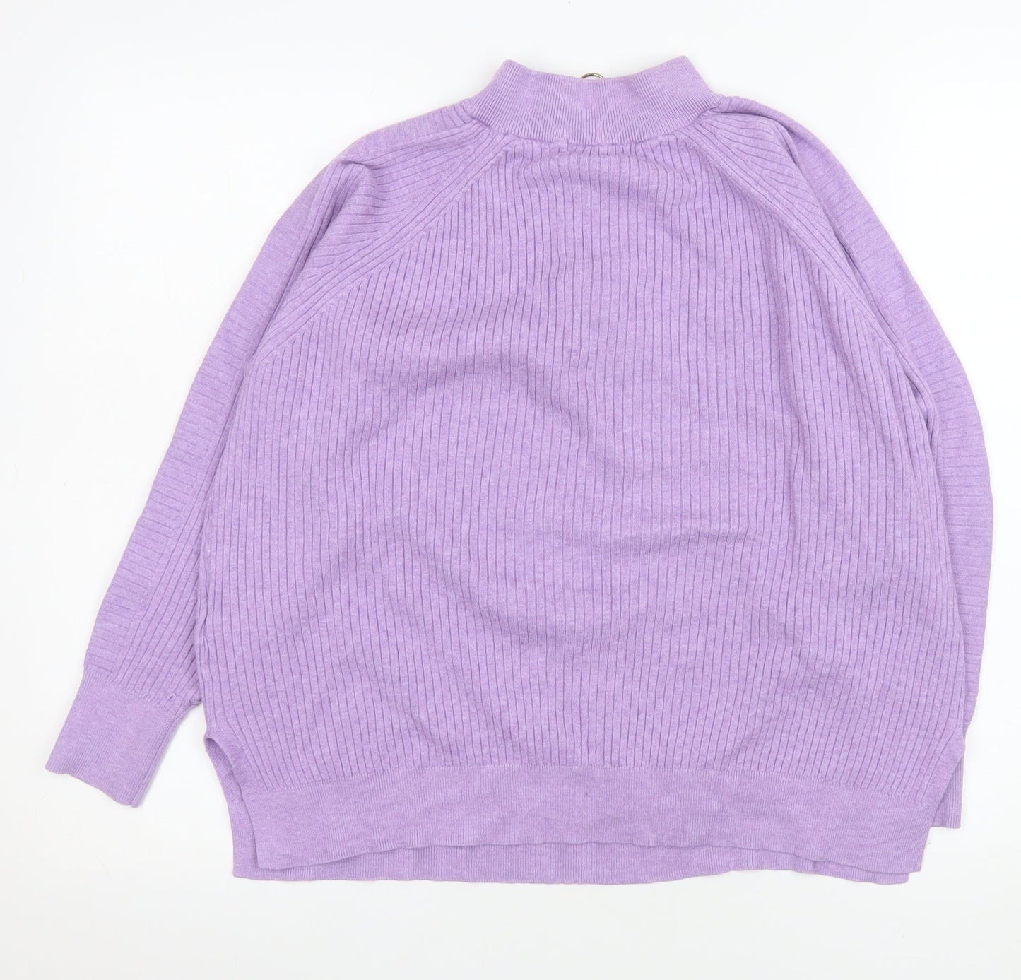 Womens UK Size L Marks and Spencer Purple Pullover Sweatshirt