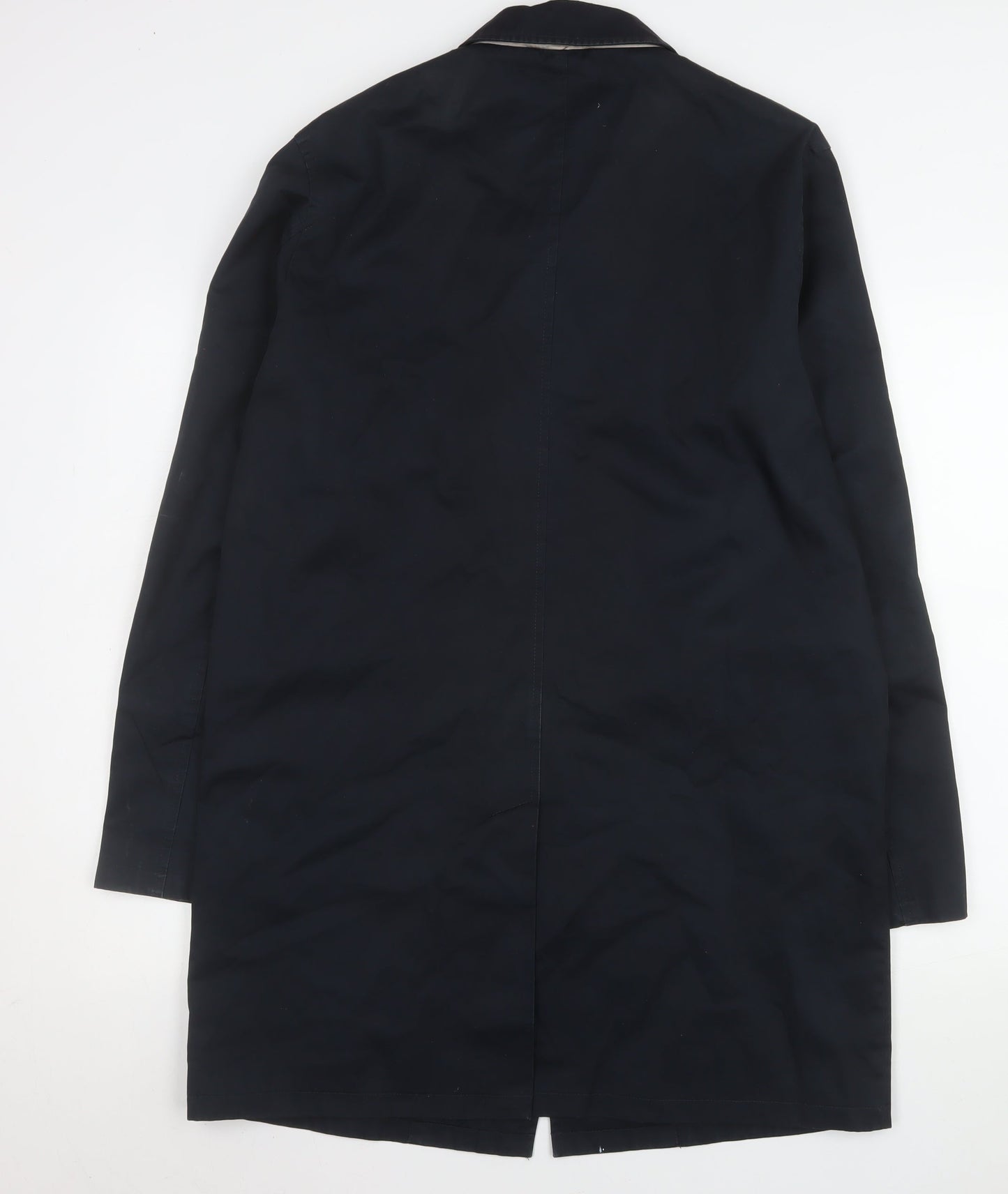 Mens UK Size M New Look Blue Trench Coat