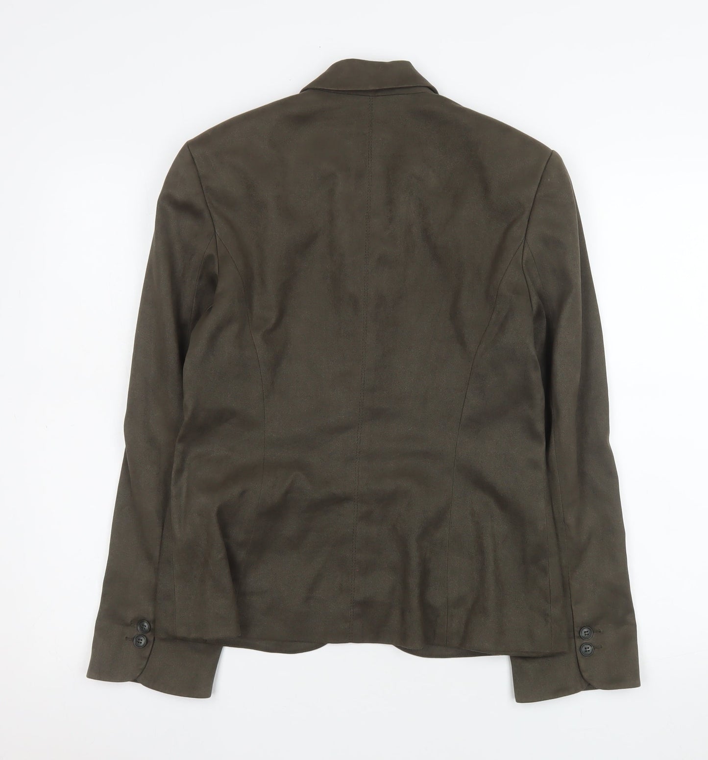 Womens UK Size 10 NEXT Regular Brown Blazer