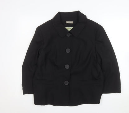 Womens UK Size 18 Kenar Regular Black Suit Jacket