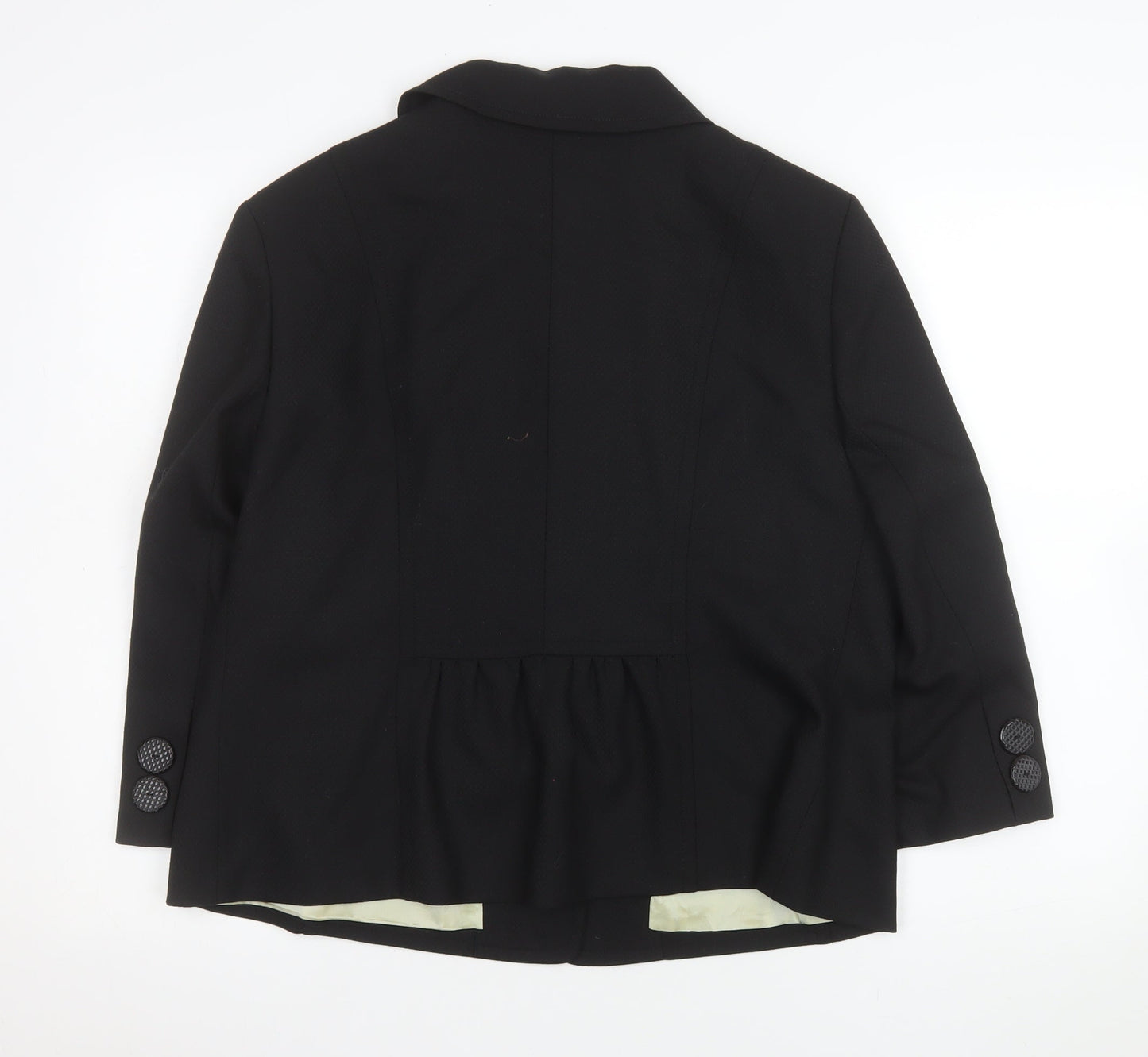 Womens UK Size 18 Kenar Regular Black Suit Jacket