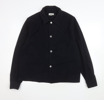 Mens UK Size M Weekday Black Basic Jacket