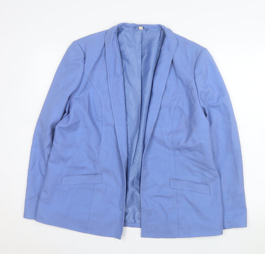 Womens UK Size 16 EWM Regular Blue Blazer