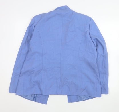 Womens UK Size 16 EWM Regular Blue Blazer