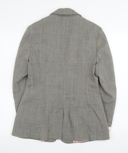 Womens UK Size 12 Whistles Regular Grey Blazer