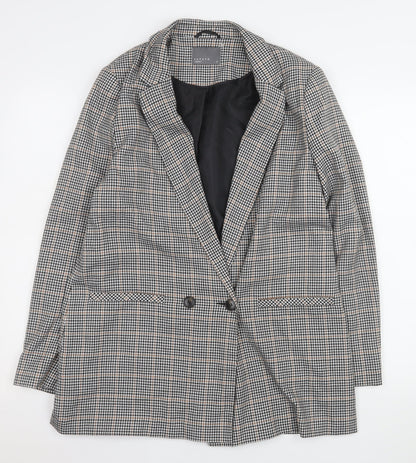 Womens UK Size 12 Papaya Regular Multicoloured Blazer