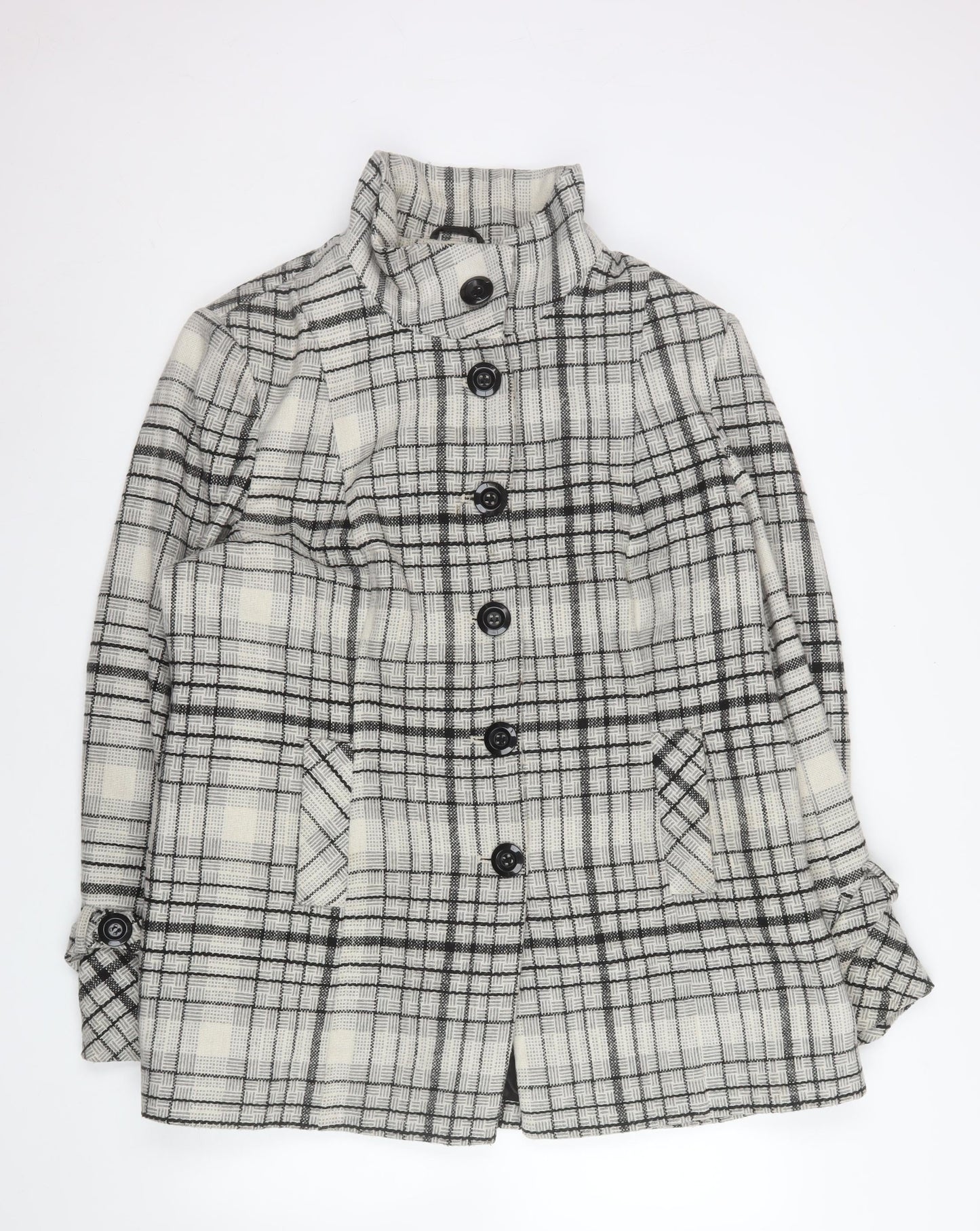 Womens UK Size 2XL Ricki's Grey Overcoat