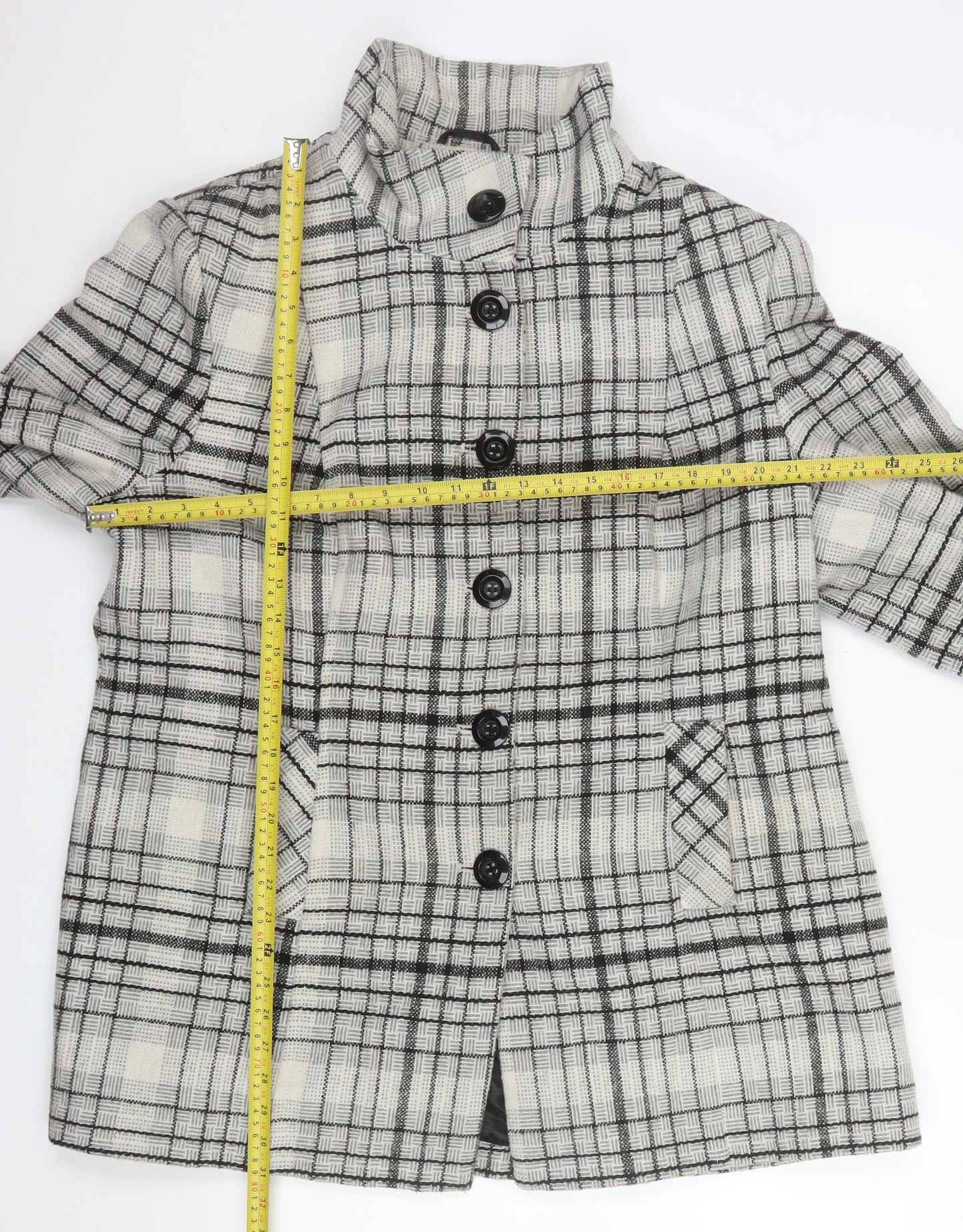 Womens UK Size 2XL Ricki's Grey Overcoat