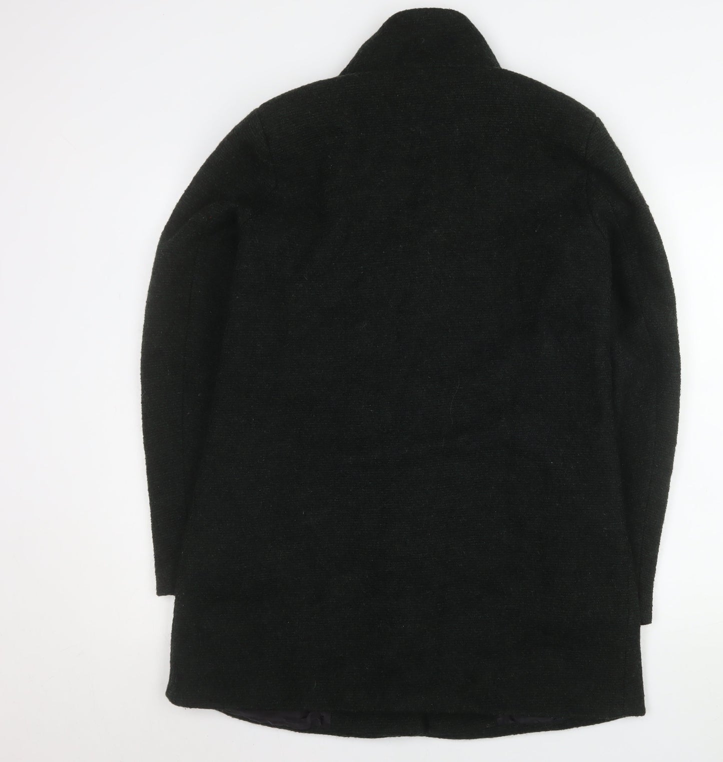 Womens UK Size M Only Black Pea Coat