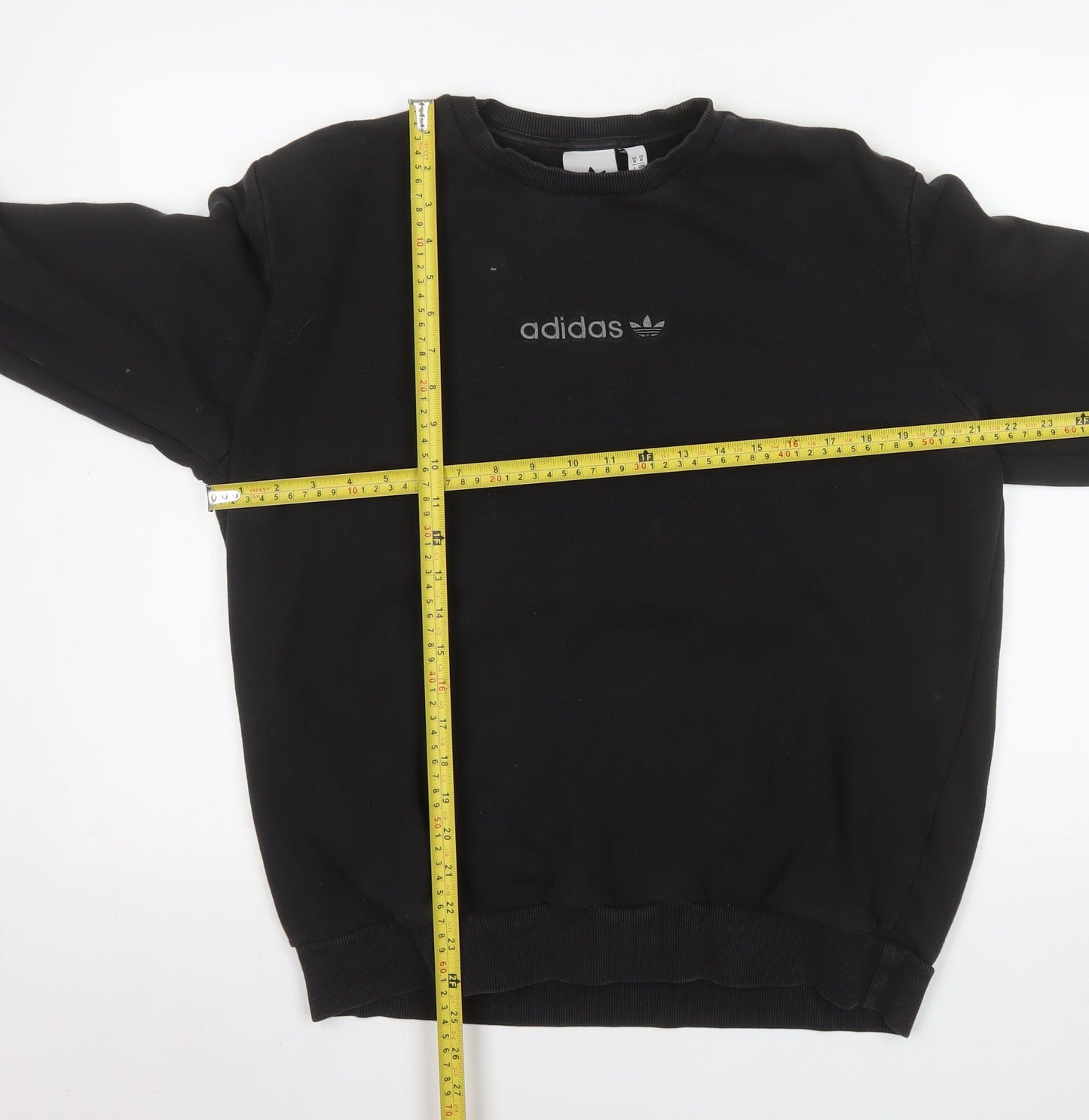 Mens UK Size L adidas Black Pullover Sweatshirt
