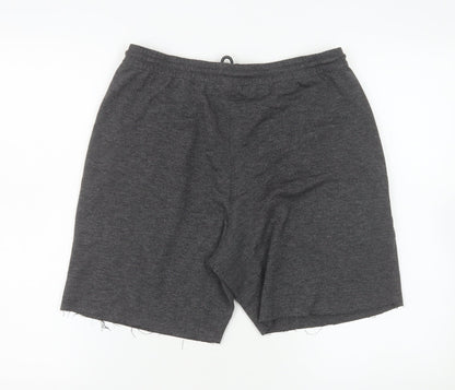 Mens UK Size L Machine Fitness Regular Fit Athletic Shorts