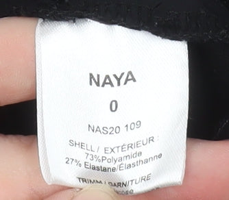 Womens UK Size 8 Naya Black Running & JoggingWalkingGym & Training Jacket