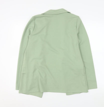 Womens UK Size 10 Quiz Regular Green Blazer