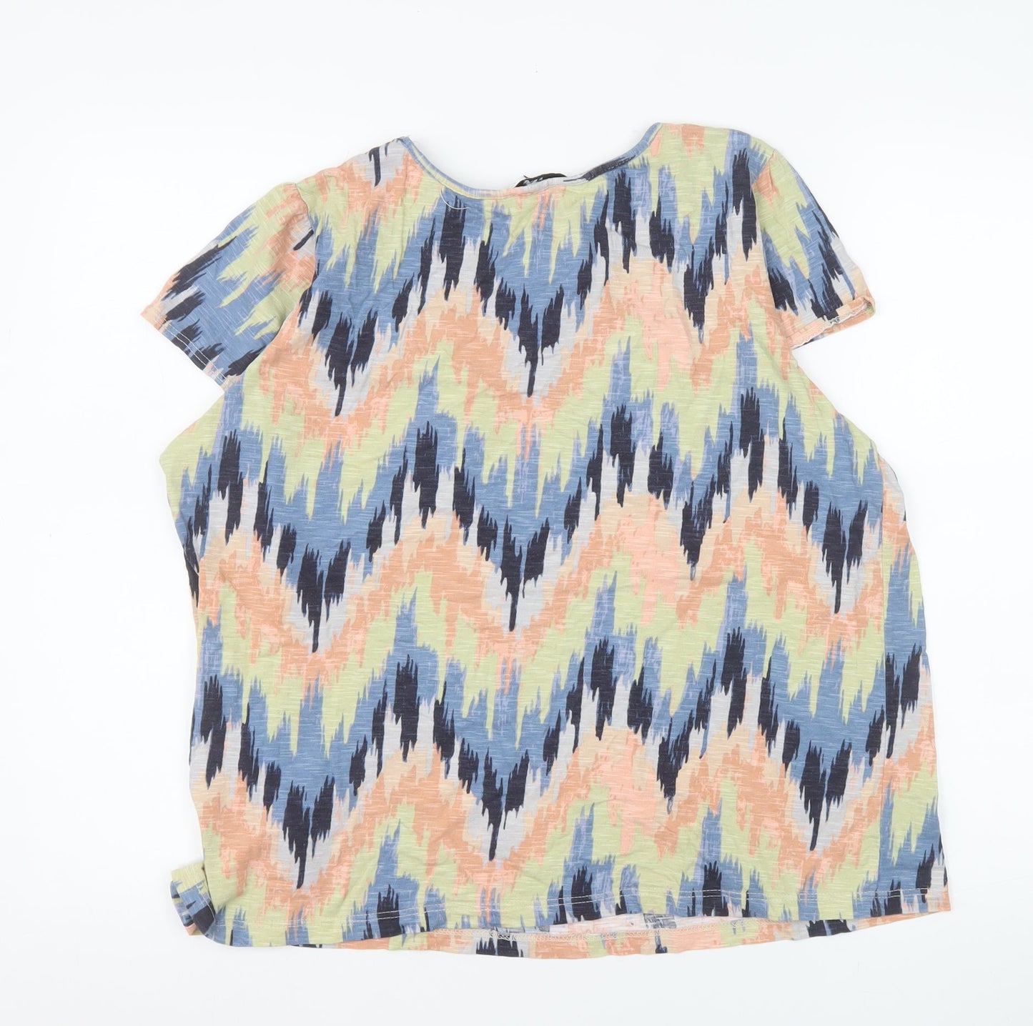 Womens UK Size 18 NEXT Multicoloured Tunic Blouse