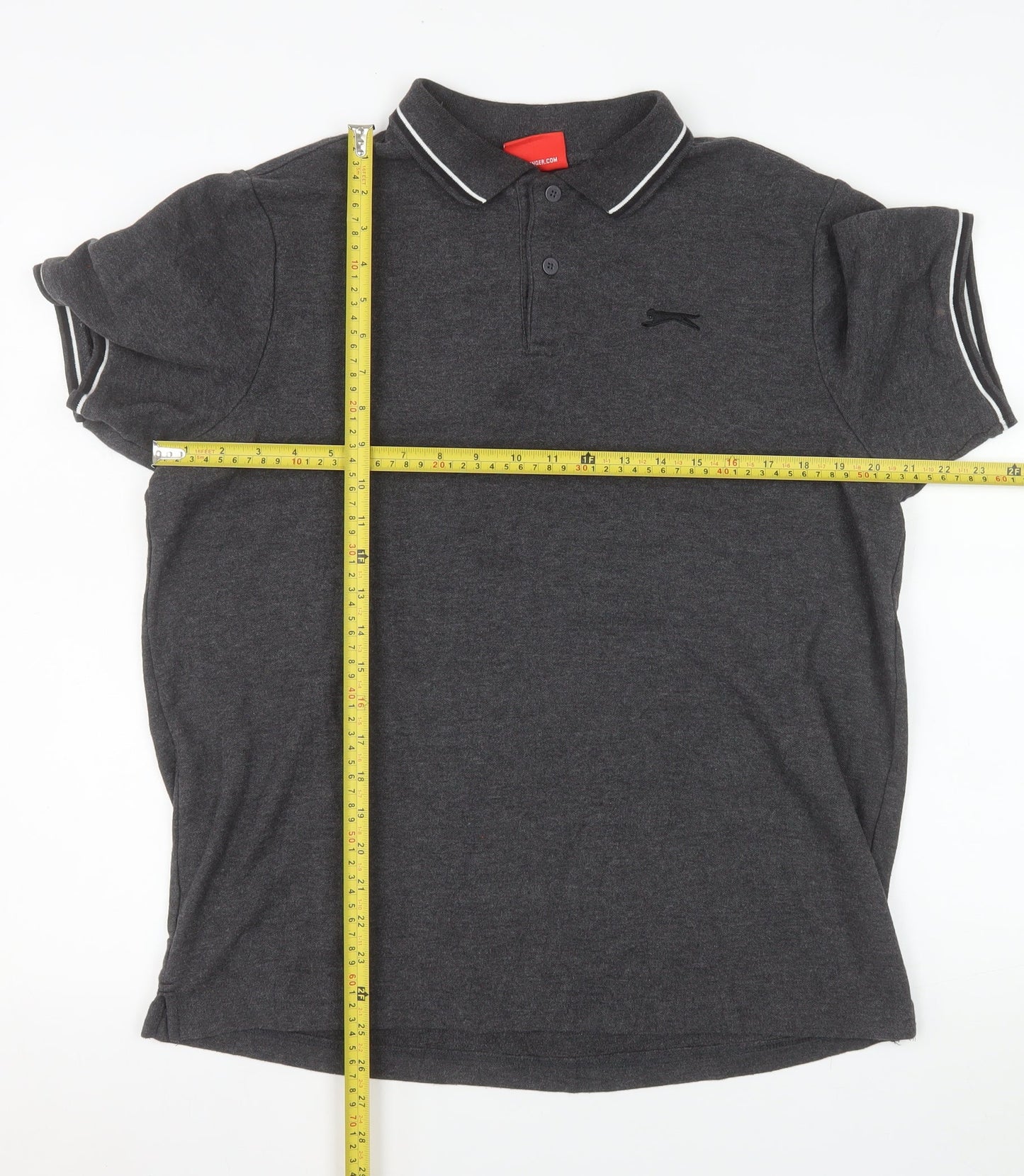 Mens UK Size L Slazenger Polyester Blend Polo Shirt