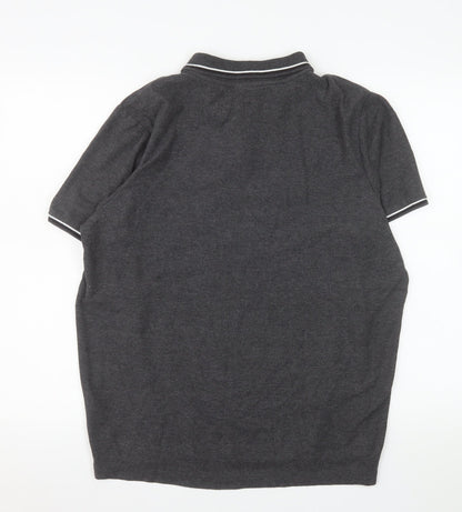 Mens UK Size L Slazenger Polyester Blend Polo Shirt