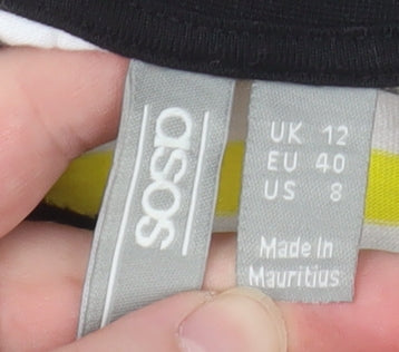 Womens UK Size 12 ASOS T-Shirt Dress