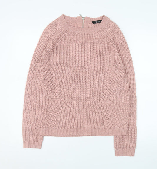 Womens UK Size 8 Dorothy Perkins Pink Pullover Jumper