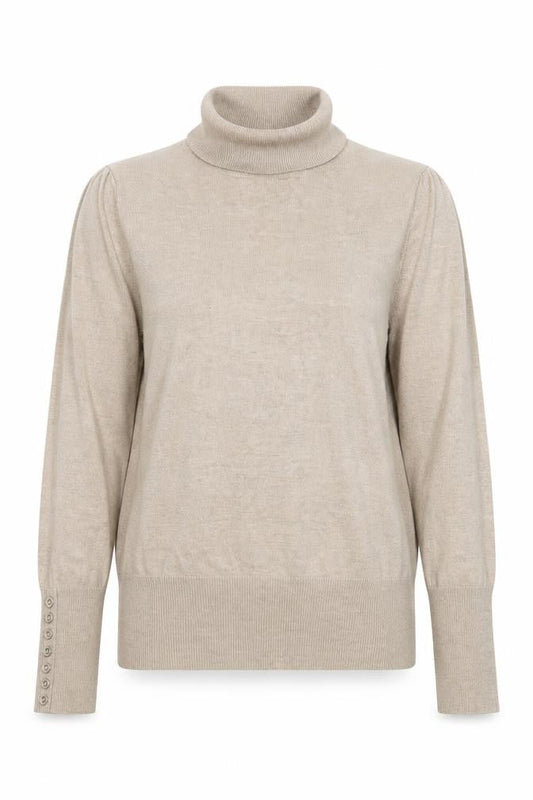 Womens UK Size 14 Wallis Beige Pullover Jumper