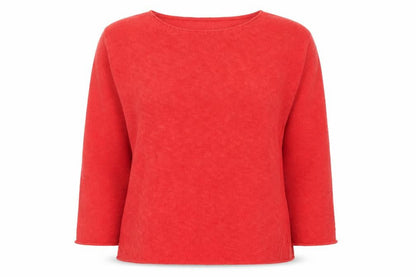 Womens UK Size M Marks and Spencer Red Pullover Jumper