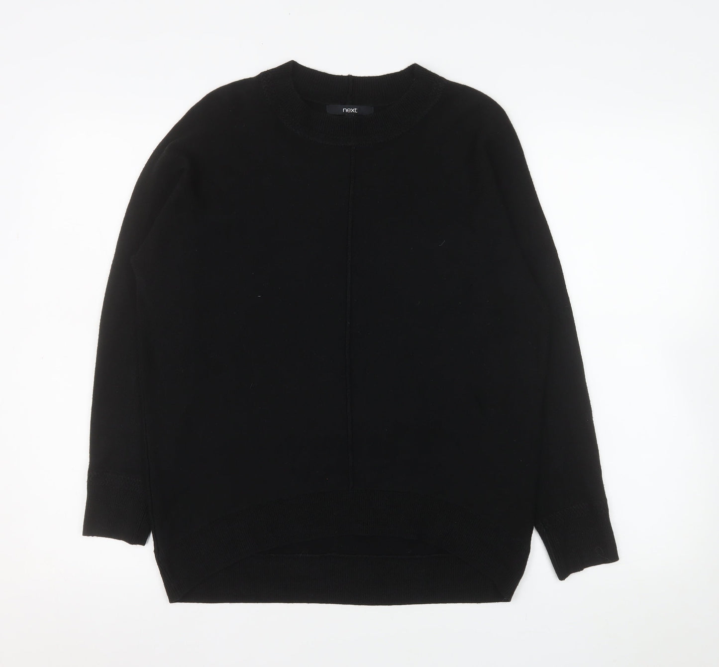 Womens UK Size XS NEXT Black Pullover Jumper