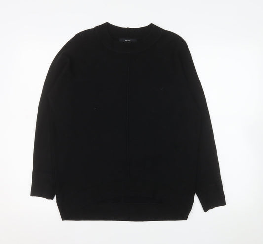 Womens UK Size XS NEXT Black Pullover Jumper
