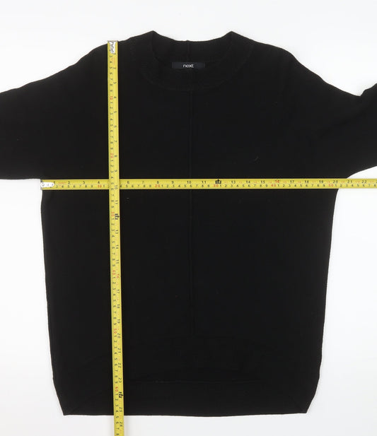 Womens UK Size XS NEXT Black Pullover Jumper