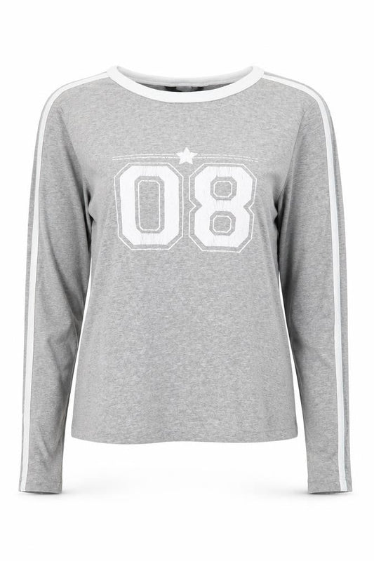 Womens UK Size M Brave Soul Grey Basic T-Shirt