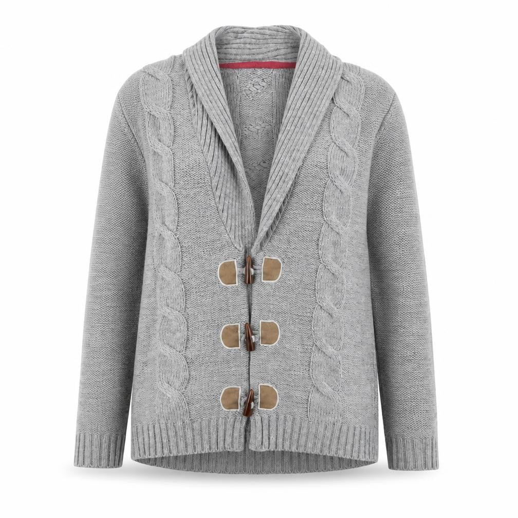 Womens UK Size M Marks and Spencer Grey Cardigan Jumper