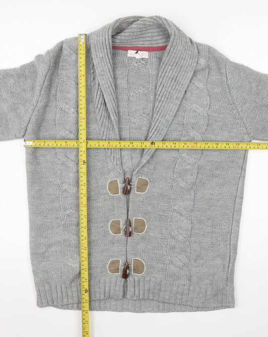 Womens UK Size M Marks and Spencer Grey Cardigan Jumper