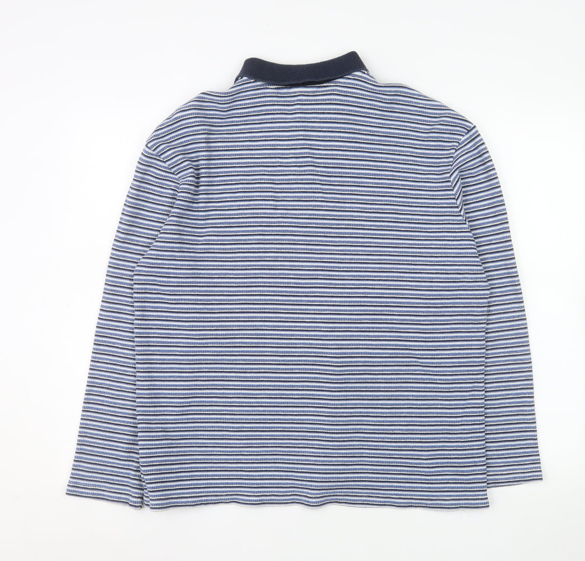 Mens UK Size L Ted Baker Blue 1/2 Zip Sweatshirt