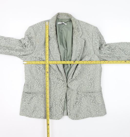 Womens UK Size 14 MNG Regular Grey Blazer