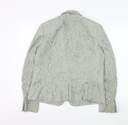 Womens UK Size 14 MNG Regular Grey Blazer