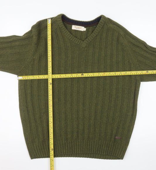 Mens UK Size L PG Field Green Pullover Jumper