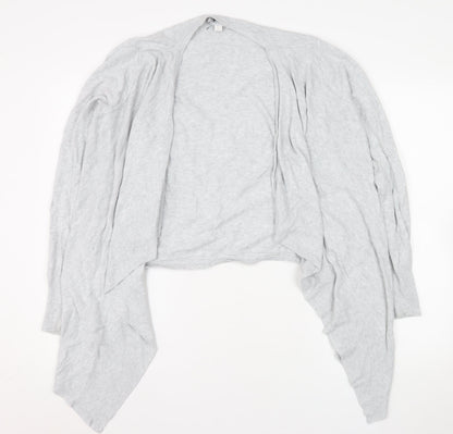 Womens UK Size 12 The White Company Grey Cardigan Jumper