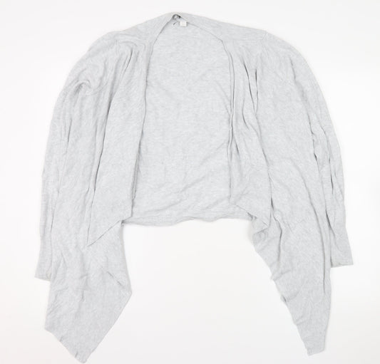 Womens UK Size 12 The White Company Grey Cardigan Jumper