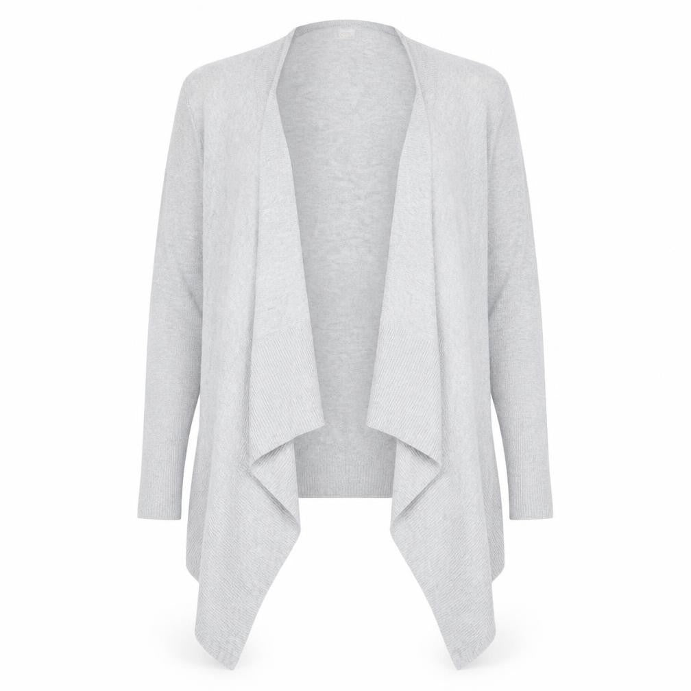 Womens UK Size 12 The White Company Grey Cardigan Jumper