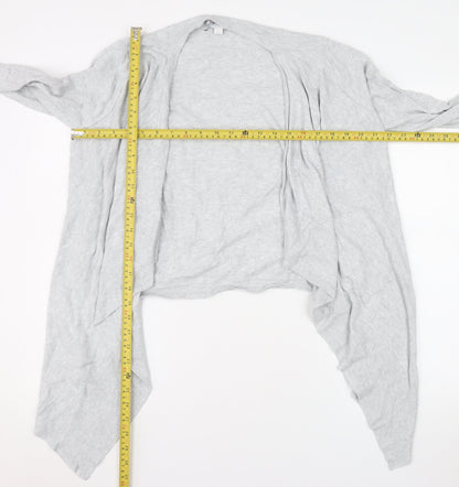 Womens UK Size 12 The White Company Grey Cardigan Jumper