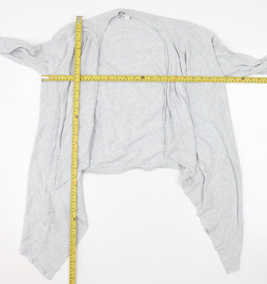Womens UK Size 12 The White Company Grey Cardigan Jumper