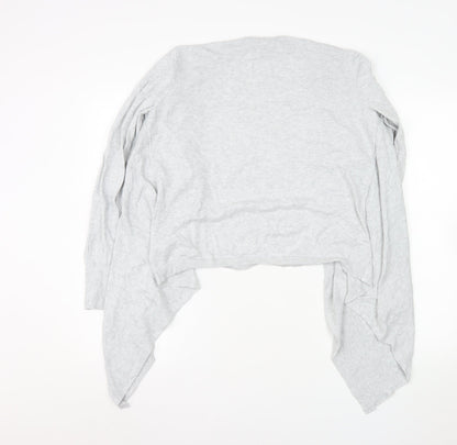 Womens UK Size 12 The White Company Grey Cardigan Jumper