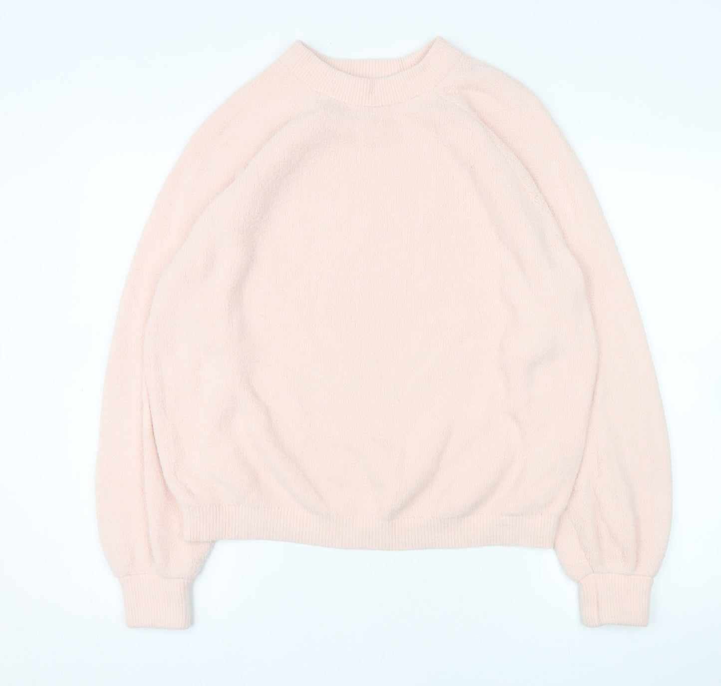 Womens UK Size M Marks and Spencer Pink Pullover Sweatshirt