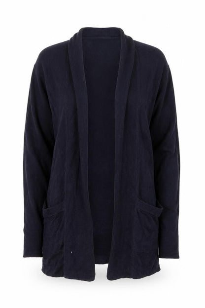 Gap Women’s Black Cotton Blend Open Front Cardigan Size S