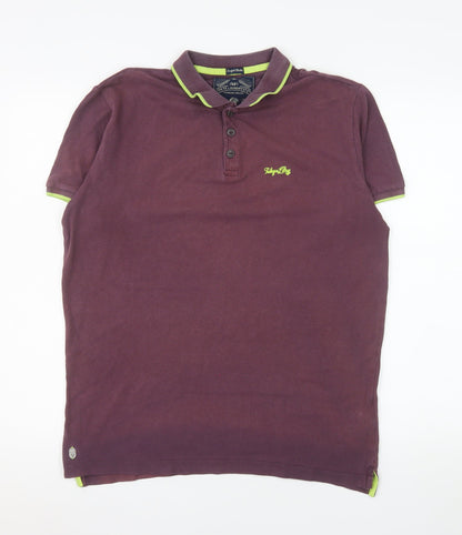 Mens UK Size M Tokyo Laundry 100% Cotton Polo Shirt