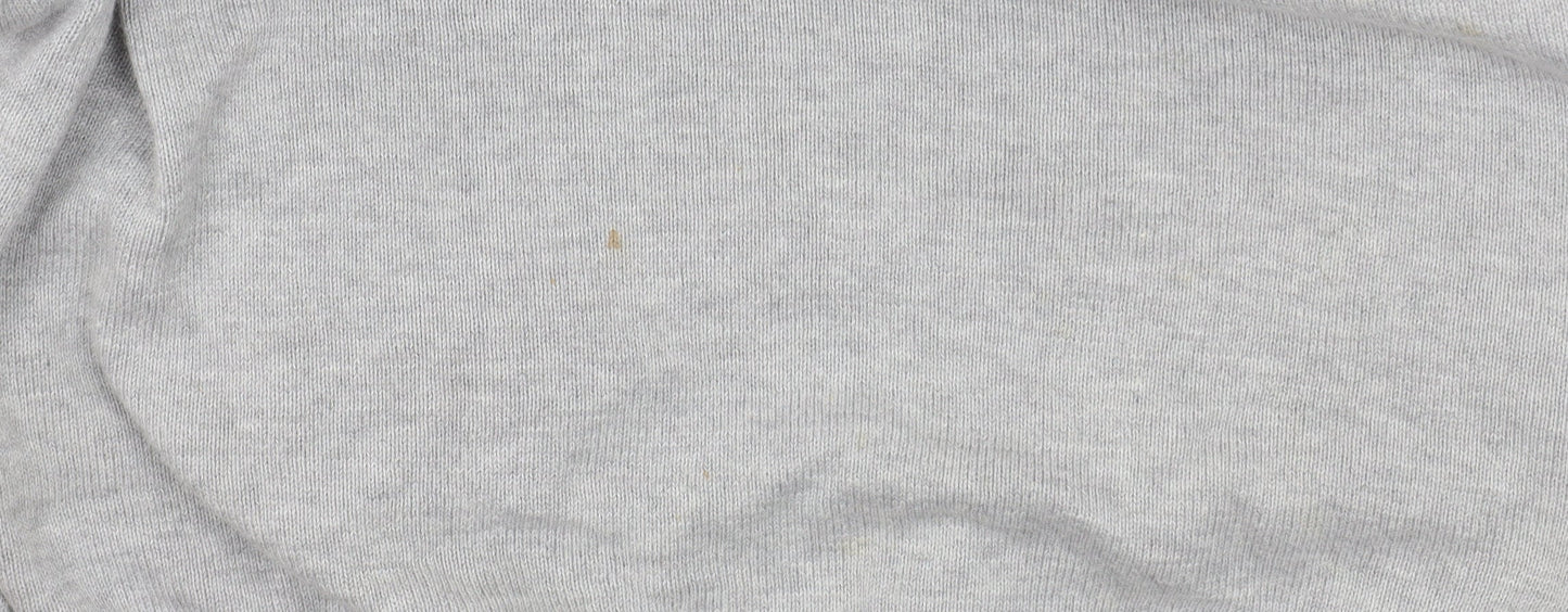 Mens UK Size S ASOS DESIGN Grey Pullover Hoodie