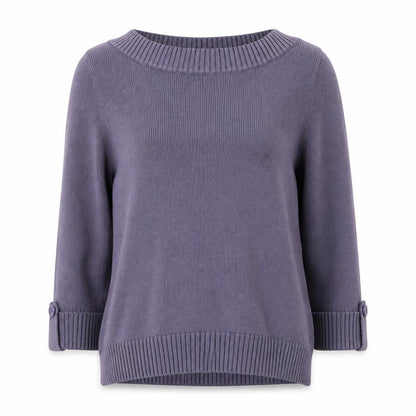 Womens UK Size 12 Marks and Spencer Purple Pullover Jumper