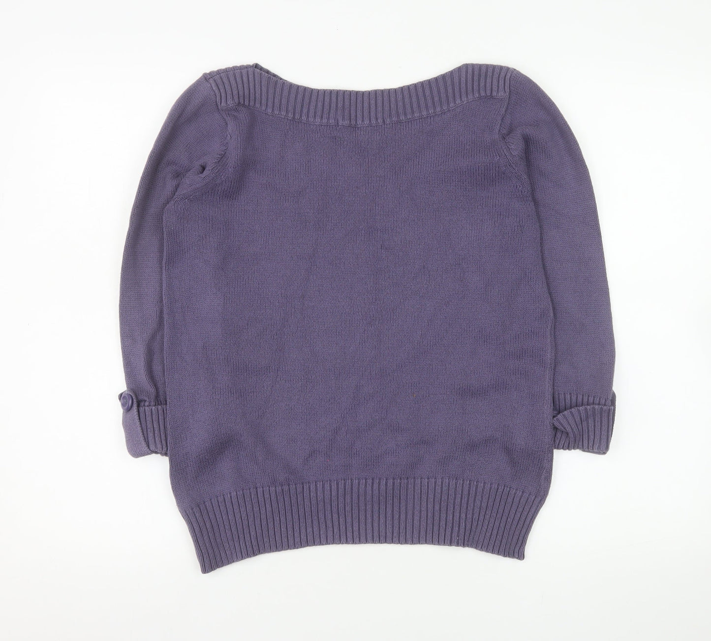 Womens UK Size 12 Marks and Spencer Purple Pullover Jumper