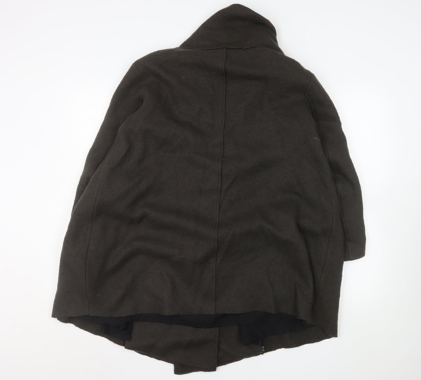 Womens UK Size 10 AllSaints Brown Overcoat