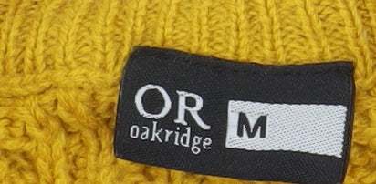 Womens UK Size M Oakridge Yellow Pullover Jumper