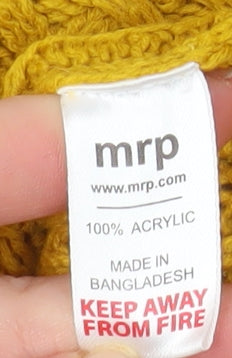 Womens UK Size M Oakridge Yellow Pullover Jumper
