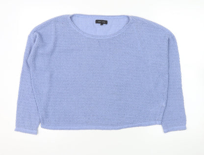 Womens UK Size 16 New Look Blue Pullover Sweatshirt